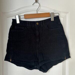 American Apparel Zip-Up shorts